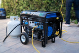 DuroMax 5,500 Watt Dual Fuel Portable HX Generator w/ CO Alert XP5500HX
