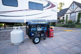 DuroMax 5,500 Watt Dual Fuel Portable HX Generator w/ CO Alert