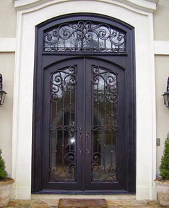 DRAKE WROUGHT IRON DOUBLE DOOR WDD-71