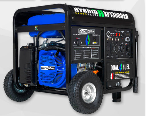 DuroMax XP13000EH Dual Fuel Portable Generator