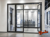 Drake Aluminum BiFold Door - 84″ x 80″ Outswing (3L) BFO-8480-3L