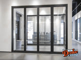 Drake Aluminum BiFold Door - 96″ x 96″ Inswing (3R) BFI-9696-3R