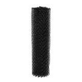 Aleko Galvanized Steel Chain Link Fence Fabric - 4 x 50 Feet - 9.5 AW Gauge - Black