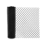 Aleko Galvanized Steel Chain Link Fence Fabric - 5 x 50 Feet - 9.5 AW Gauge - Black