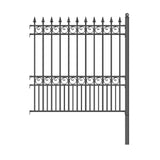 Aleko 2-Panel Fence Kit – LONDON Style – 8x5 ft. Each