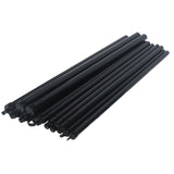 Aleko Galvanized Steel Chain Link Fence – Complete Kit – 4x50 ft. – 9.5 AW Gauge - Black