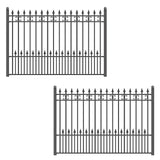Aleko 2-Panel Fence Kit – VENICE Style – 8x5 ft. Each
