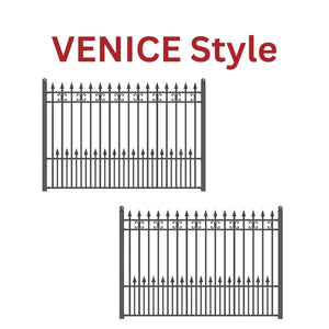 Aleko 2-Panel Fence Kit – VENICE Style – 8x5 ft. Each