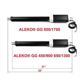 Aleko Actuator For Swing Gate Opener Gg850/1700 Series Gg850-1700-Ap Single Swing Gate Operator