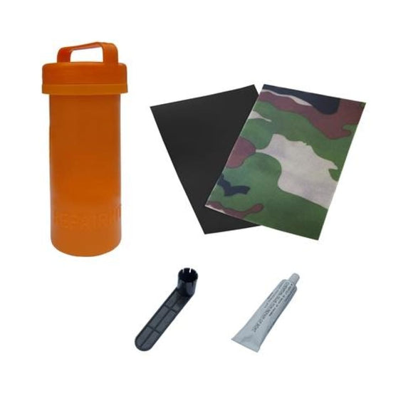 Aleko Complete Essentials Repair Kit For Inflatable Boat Camouflage Style Btrkitcm-Ap Supplies And Accessories