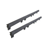 Aleko Fiberglass Reinforced Nylon Gear Rack With Metal Insert 3.3 Feet Set Of 2 2Ngrack33-Ap Gears And Gear Racks