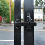 Aleko Galvanized Universal Steep Gate Latch Lm191-Ap Parts For Driveway Gates