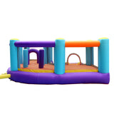 Aleko Inflatable Playtime Bounce House with Pool and Slide BHPLAY-AP Inflatable Bounce Houses