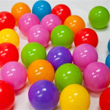 Aleko Plastic Balls For Bouncy Playhouse Various Vibrant Colors Set of 60 BHBALLS-AP Fun Zone