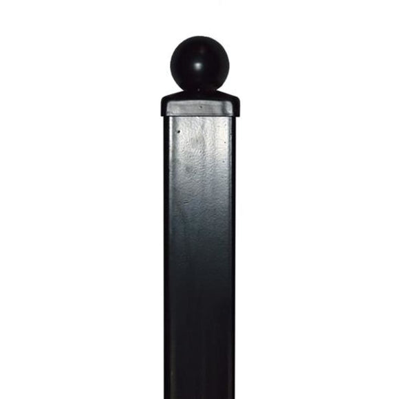 Aleko Post For Pedestrian Gate 7.5 Ft X 2.4 X 2.4 Inch Pgpost-Ap Parts For Driveway Gates