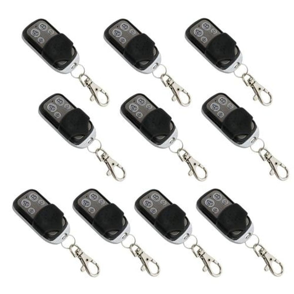 Aleko Remote Control Transmitter For Gate Opener 4-Channel Lm122/lm124 Pack Of 10 10Lm124-Ap Remotes