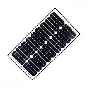 Aleko Solar Panel Monocrystalline 30W 24V Sp30W24V-Ap Solar Panels