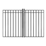Aleko Steel Dual Swing Driveway Gate Madrid Style 18 x 6 ft DG18MADD-AP Dual Swing Driveway Gates