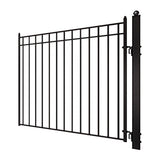 Aleko Steel Dual Swing Driveway Gate Madrid Style 18 x 6 ft DG18MADD-AP Dual Swing Driveway Gates