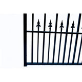Aleko Steel Dual Swing Driveway Gate Munich Style 16 X 6 Ft Dg16Mund-Ap Dual Swing Driveway Gates