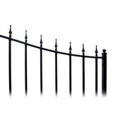 Aleko Steel Dual Swing Driveway Gate Munich Style 18 X 6 Ft Dg18Mund-Ap Dual Swing Driveway Gates