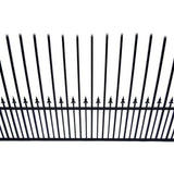Aleko Steel Dual Swing Driveway Gate Munich Style 18 X 6 Ft Dg18Mund-Ap Dual Swing Driveway Gates