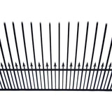 Aleko Steel Dual Swing Driveway Gate St.Petersburg Style 18 x 6 ft DG18SPTD-AP Dual Swing Driveway Gates