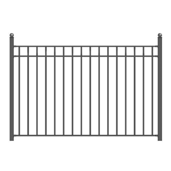 Aleko Steel Fence Madrid Style 8 X 5 Ft Fencemad-Ap Fence Panels