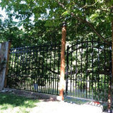 Aleko Steel Fence Prague Style 8 x 5 Ft FENCEPRA-AP Fence Panels