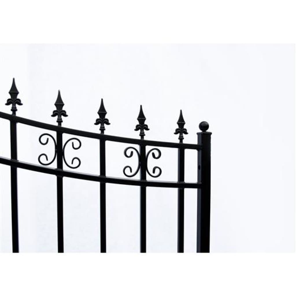 Aleko Steel Single Swing Driveway Gate St.Louis Style 16 x 6 ft DG16SP ...