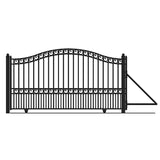 Aleko Steel Sliding Driveway Gate PARIS Style 18 x 6 ft DG18PARSSL-AP Sliding Driveway Gates