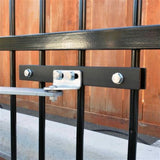Aleko Universal Gate Attaching Brackets Lm1902 Set Of 2 Lm1902-Ap Parts For Driveway Gates
