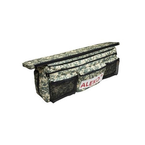 Aleko Waterproof Inflatable Boat Seat Cushion With Under Seat Bag And Pockets 34X9 Inches Digital Camouflage Bsb320Dv2-Ap Supplies And