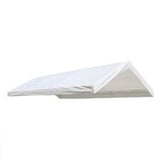 Aleko Weather Resistant Polyethylene Replacement Roof for Carport - 10 x 20 Feet - White CPRF1020-AP Aleko Carports