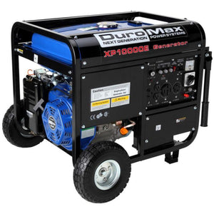 Duromax 10000-Watt 18-Hp Portable Gas Electric Start Generator Rv Home Standby Xp10000E Gas Powered Generators