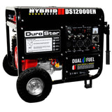 Duromax 12000-Watt 18 Hp Portable Hybrid Gas Propane Generator Ds12000Eh Dual Fuel Generators