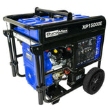 Duromax 15000-Watt V-Twin Gas Powered Electric Start Portable Generator Xp15000E Gas Powered Generators