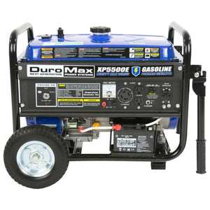 Duromax 5500-Watt 7.5-Hp 36.6-Amp Portable Electric Start Gas Powered Generator Xp5500E Gas Powered Generators