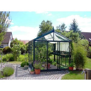 Exaco Royal Victorian Greenhouse VI23 Dark Green with 4mm tempered glass Exaco Greenhouse and Accessories